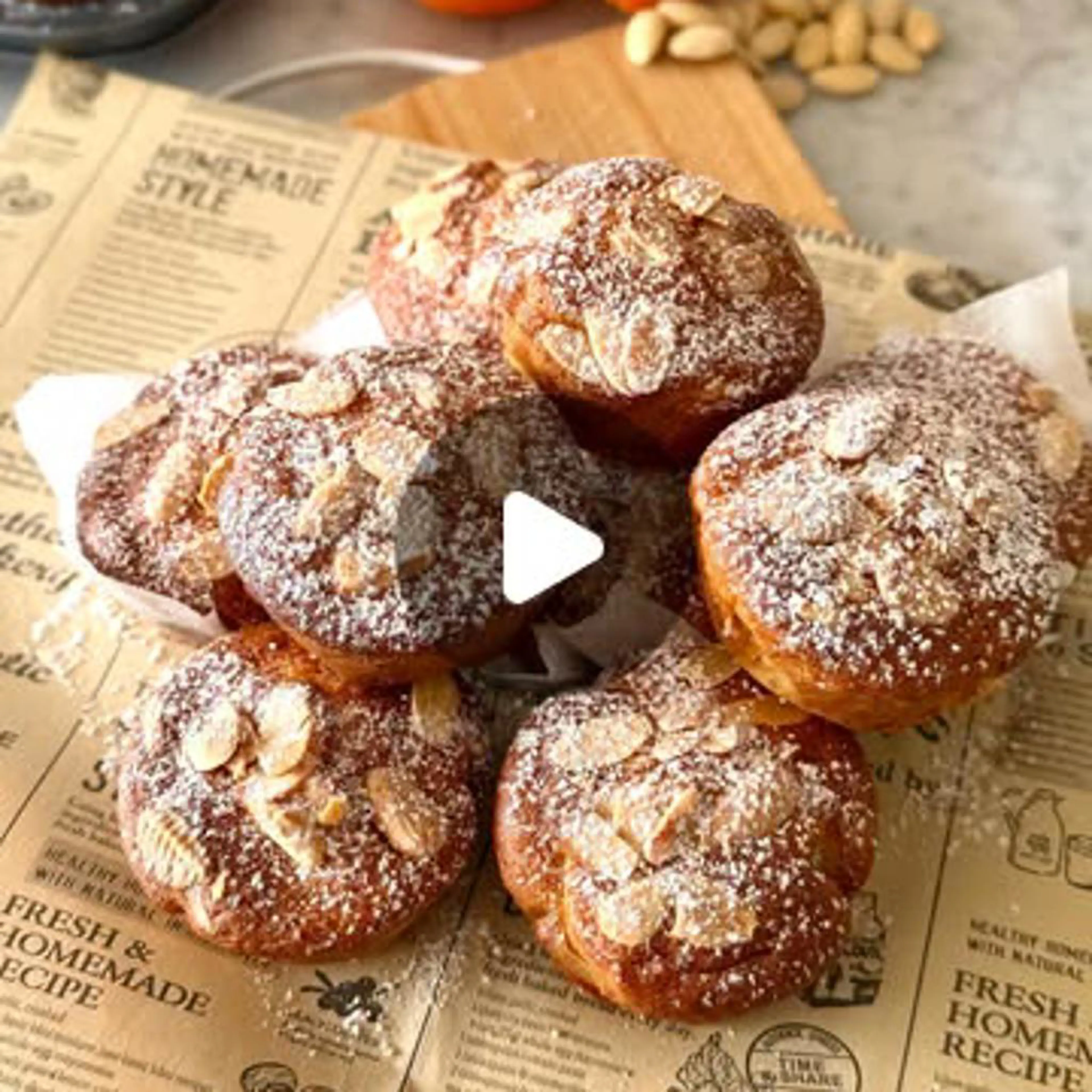 Orange muffins