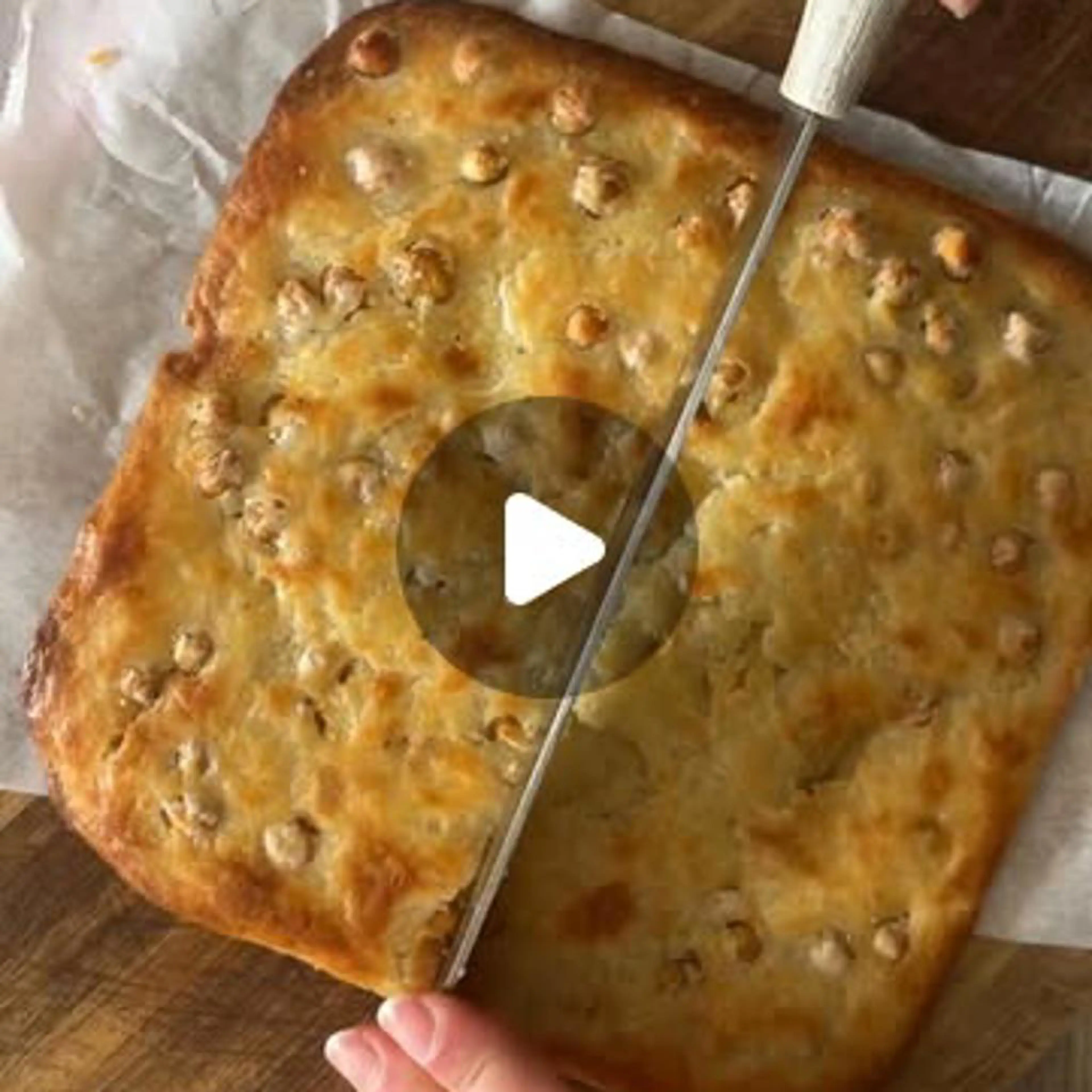 Quick Chickpea Flatbread