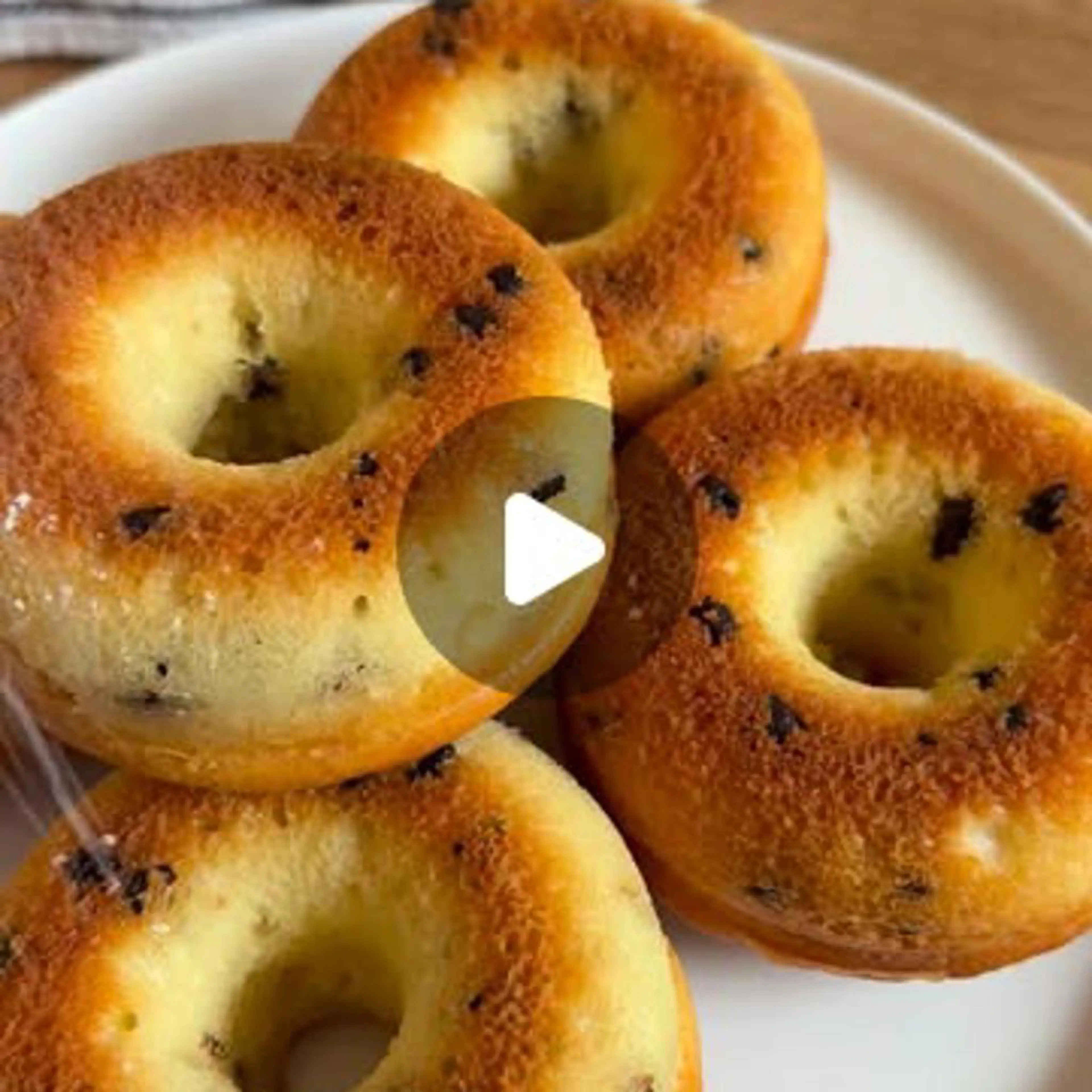 Soft yogurt doughnuts