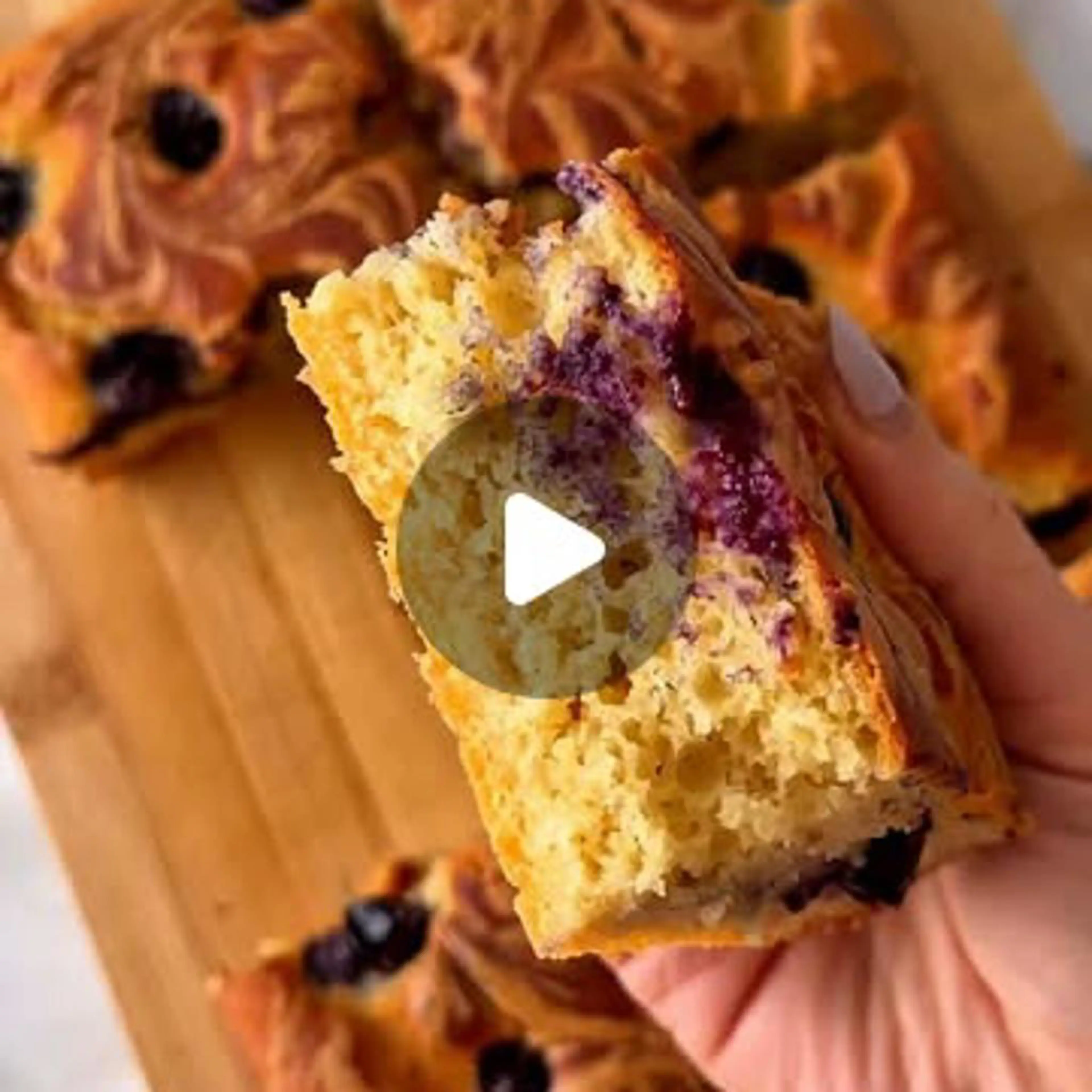 Blueberry Pancake Cake