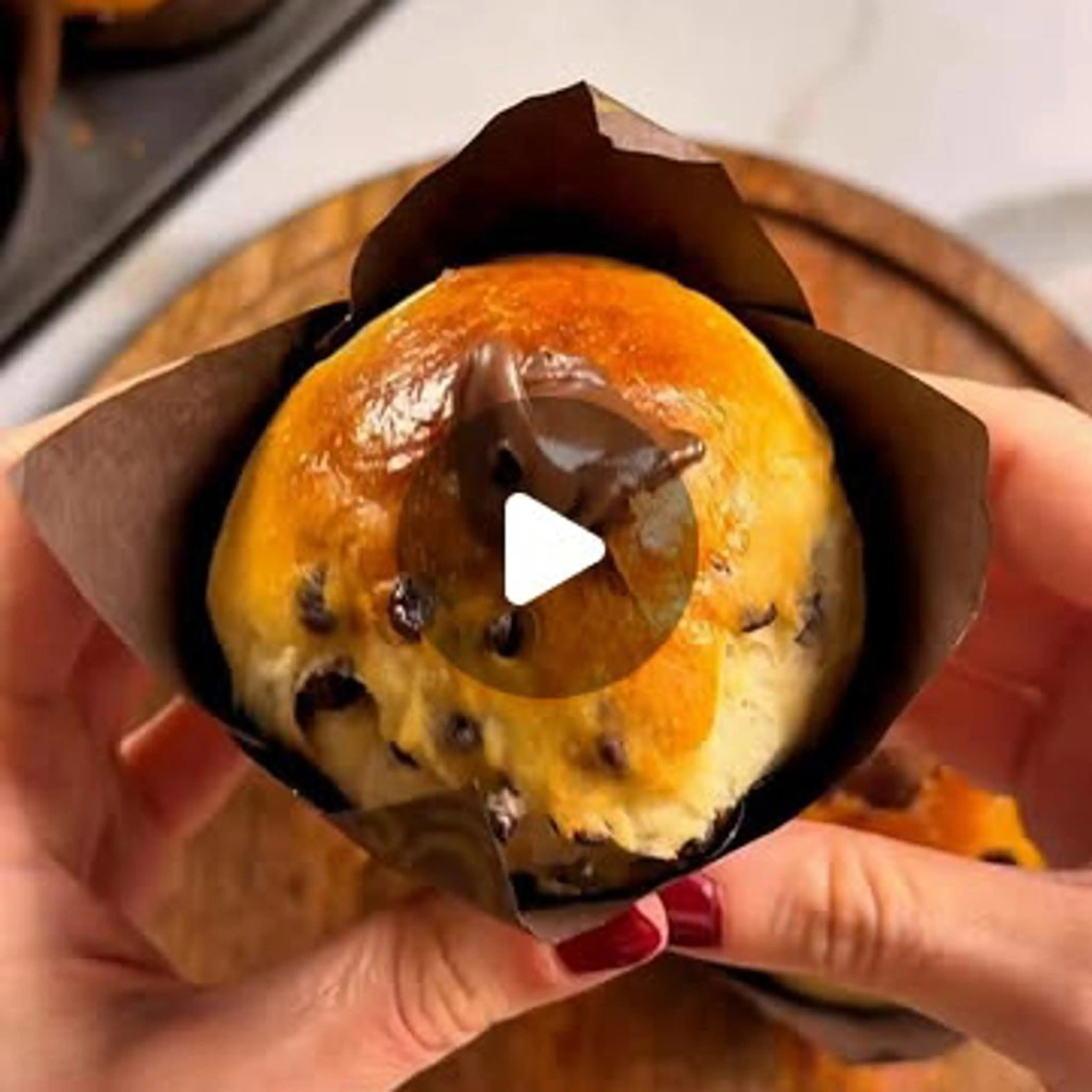 Pangoccioli with Nutella
