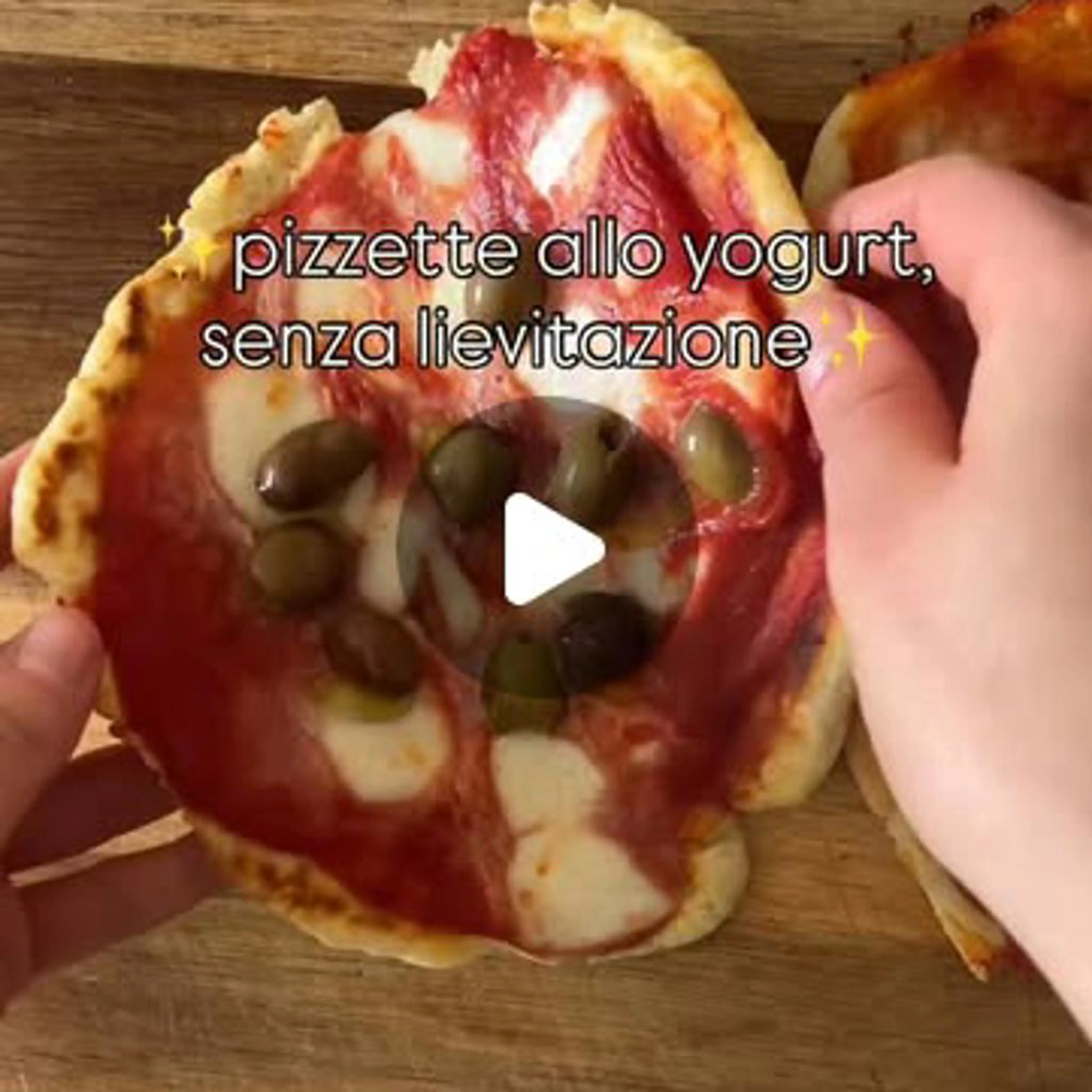 Joghurt-Pizzettas