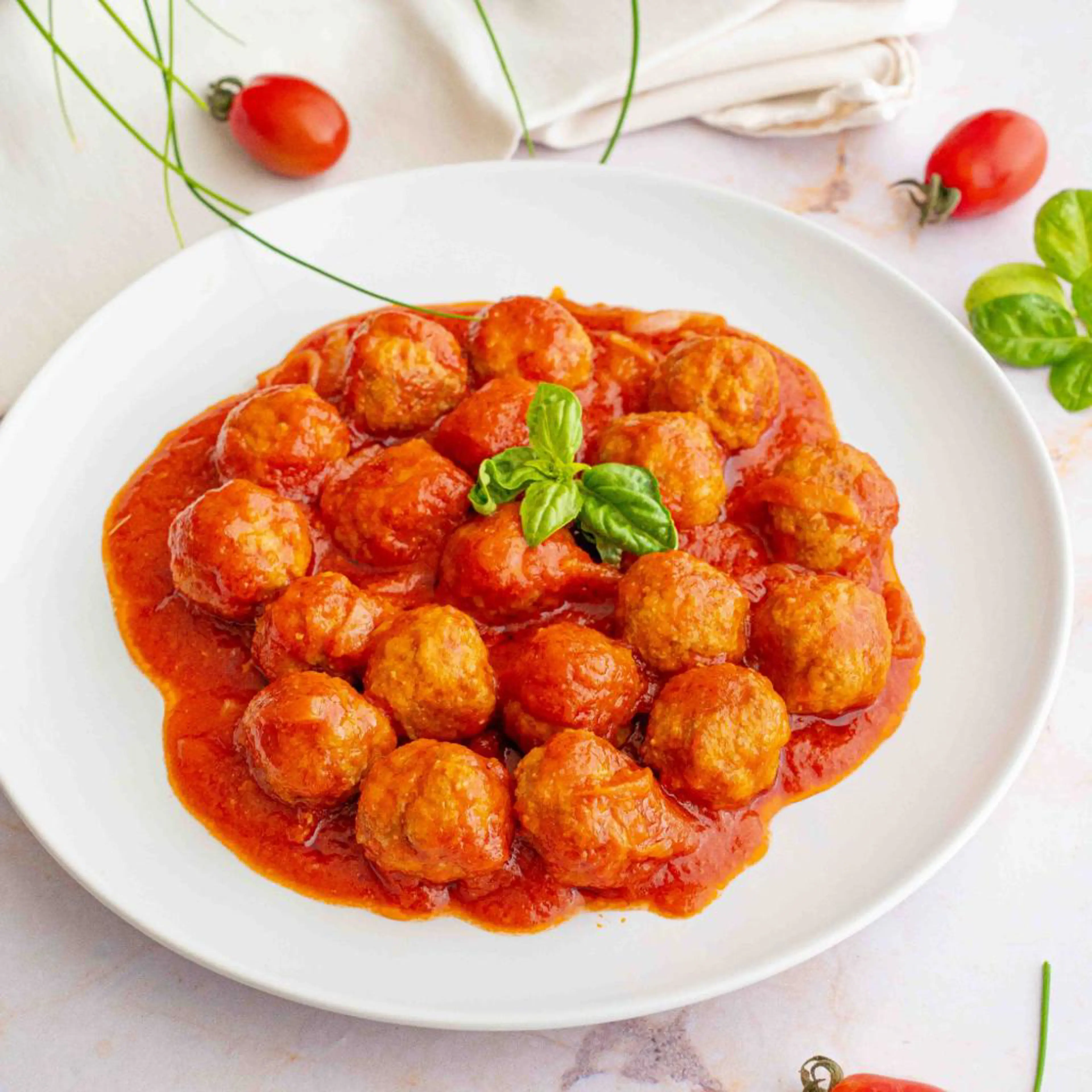 Boulettes à la sauce tomate