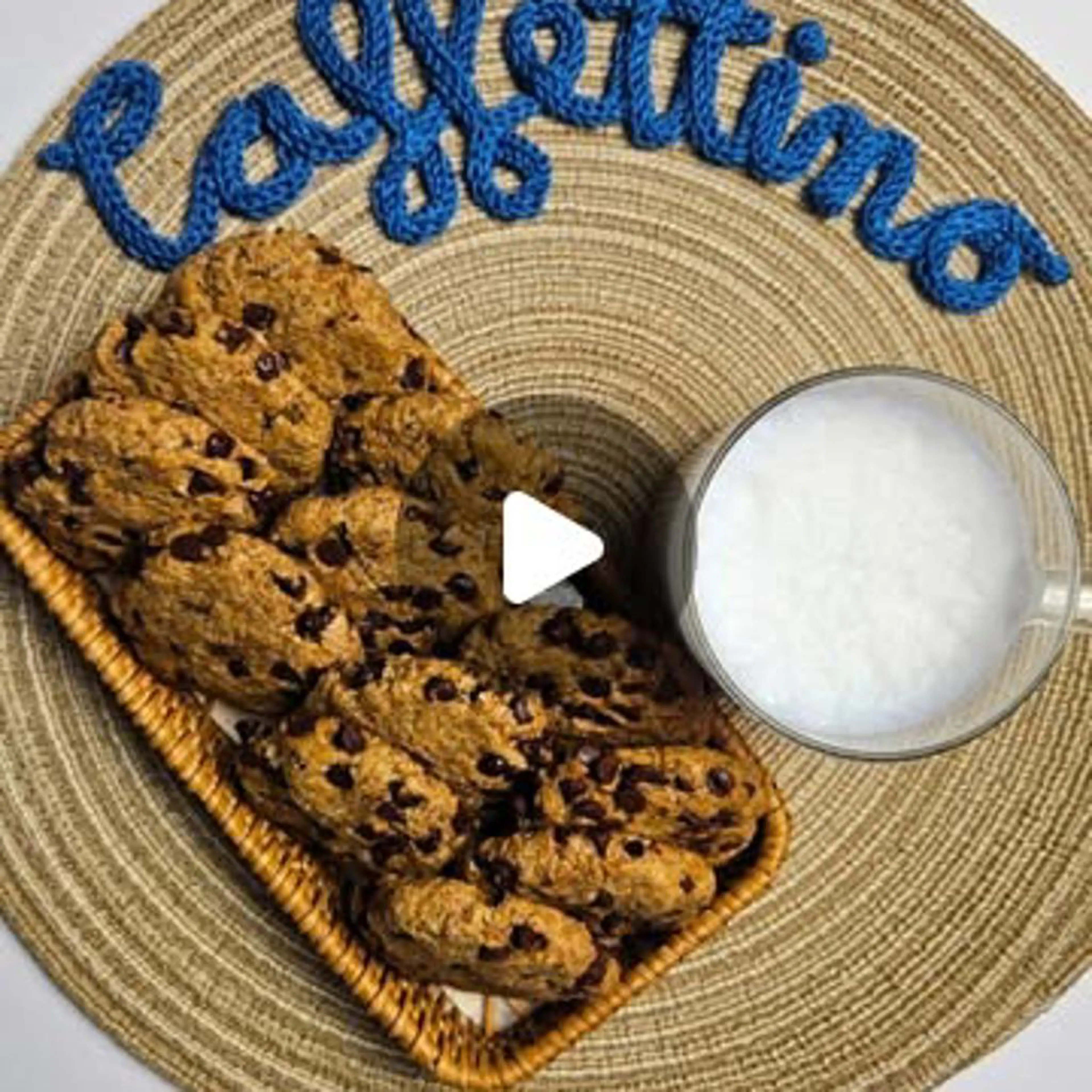 Cookies integrali vegani al cioccolato fondente