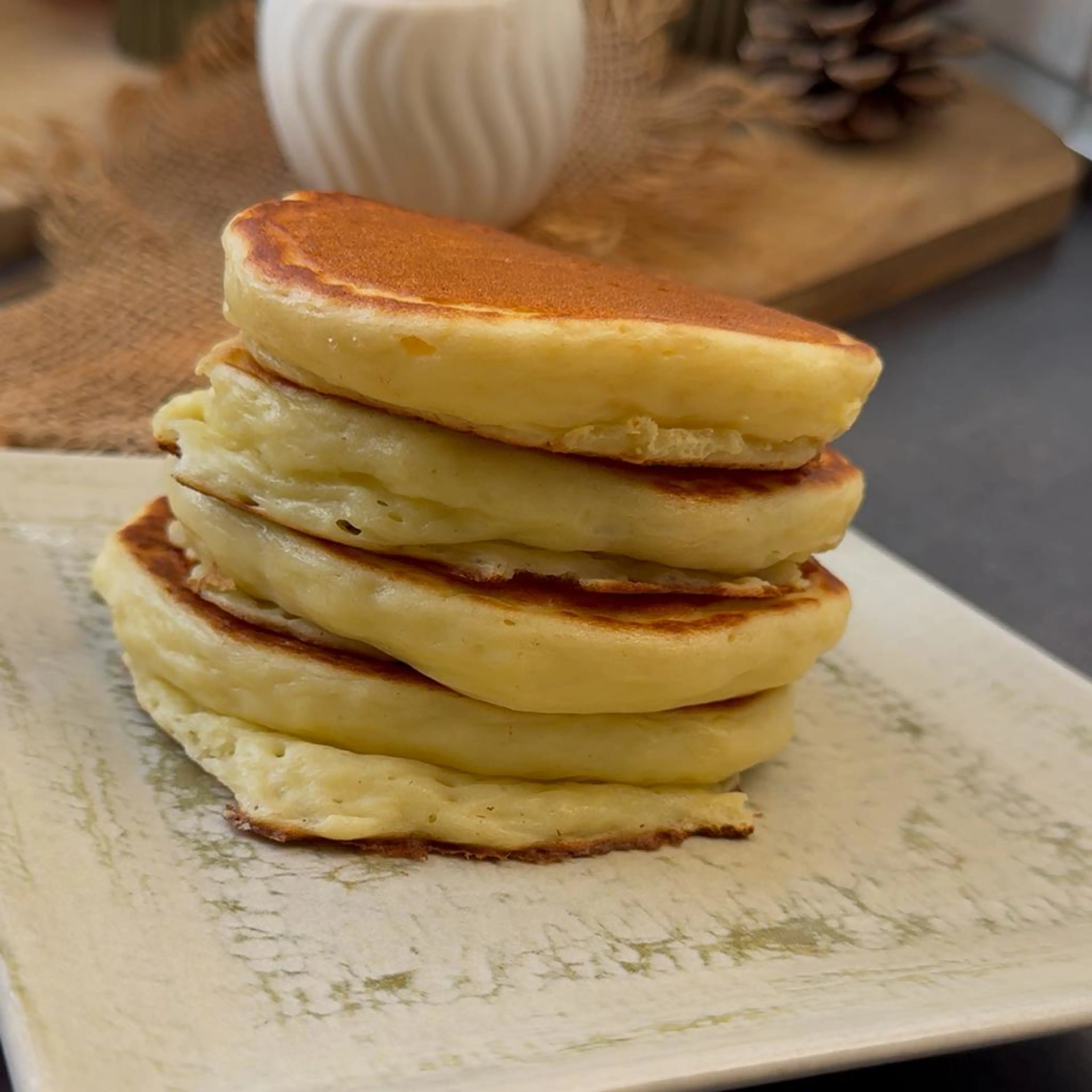 Extra fluffy pancakes