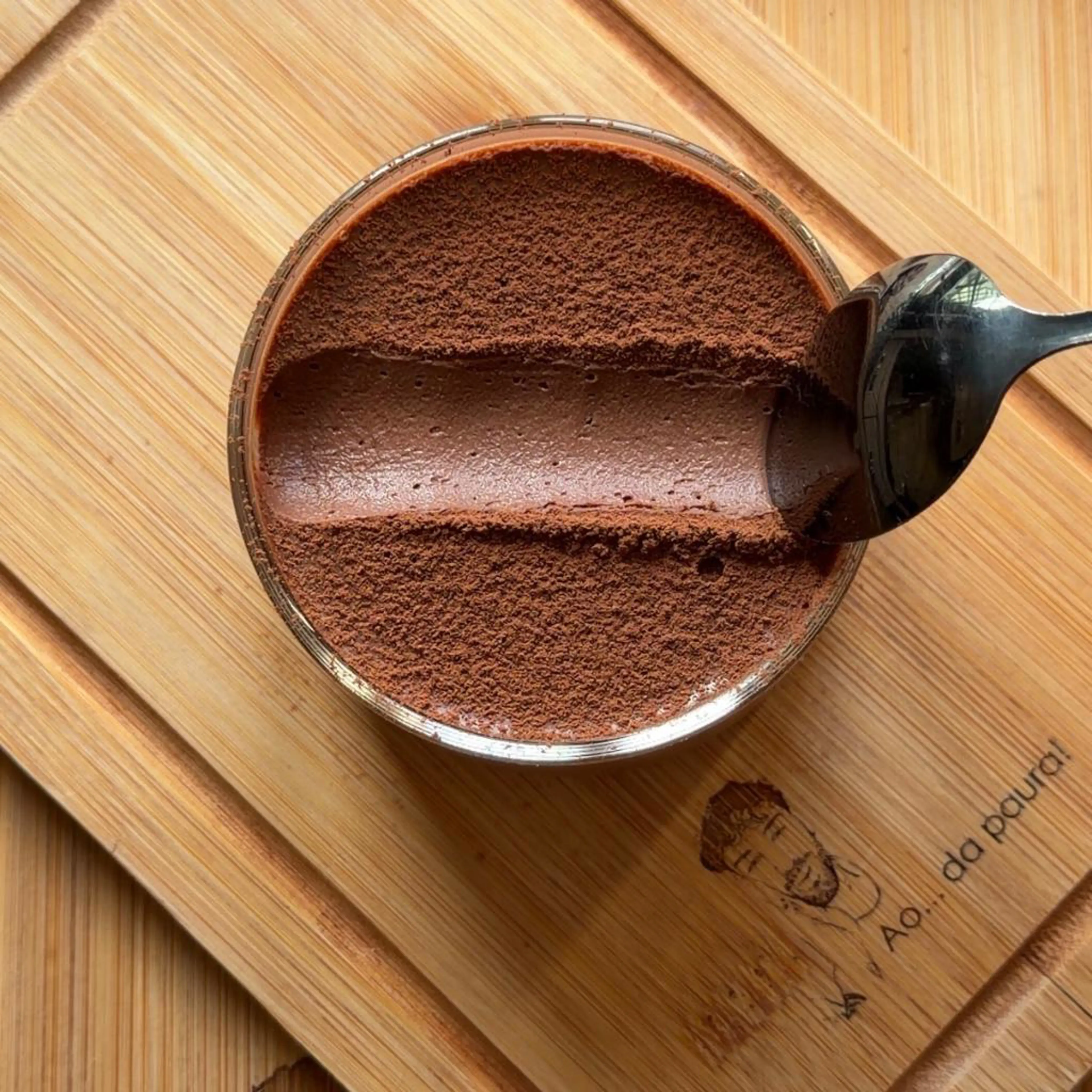 Budino al cioccolato con tre ingredienti