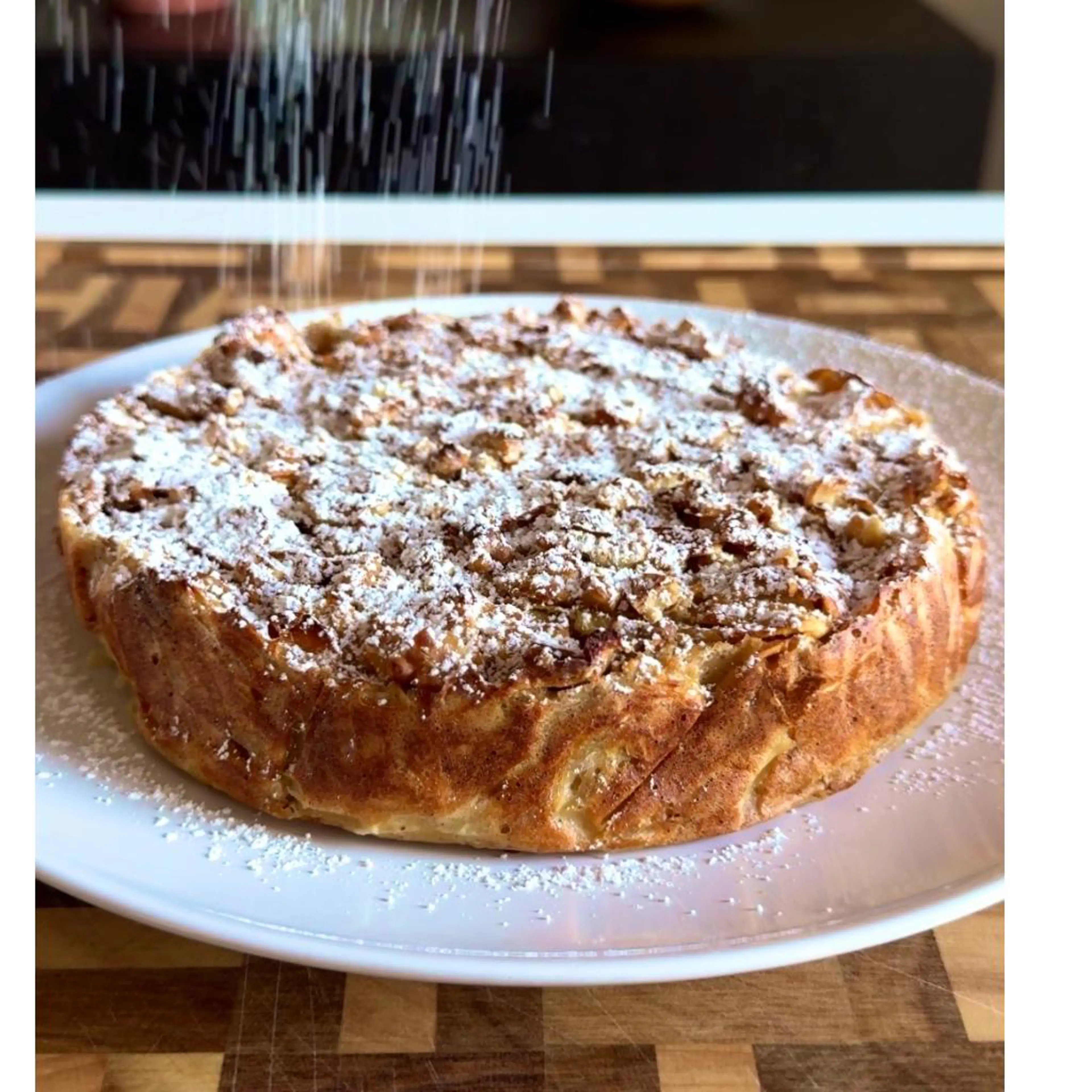 Invisible Apple Cake