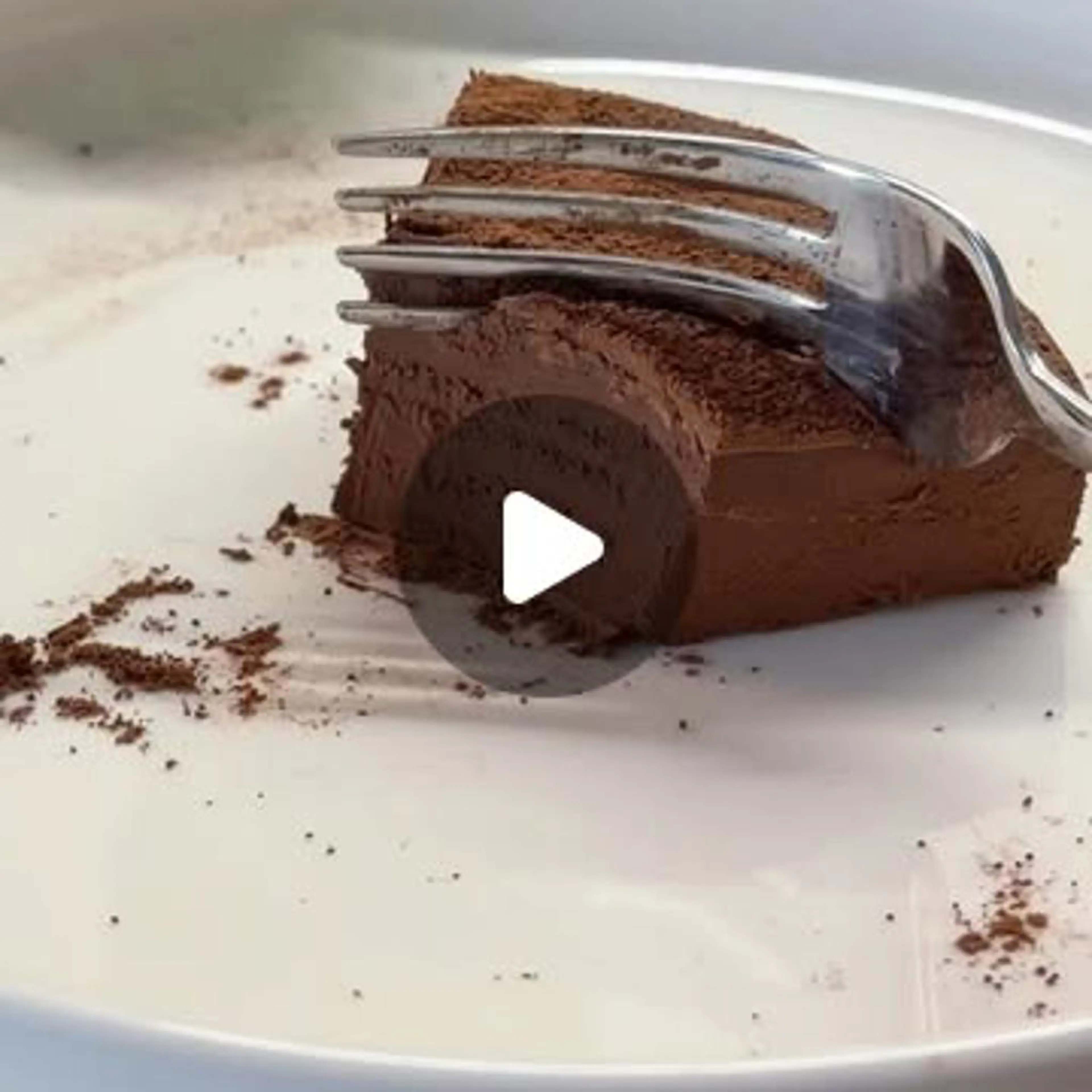 Creamy pumpkin and chocolate dessert