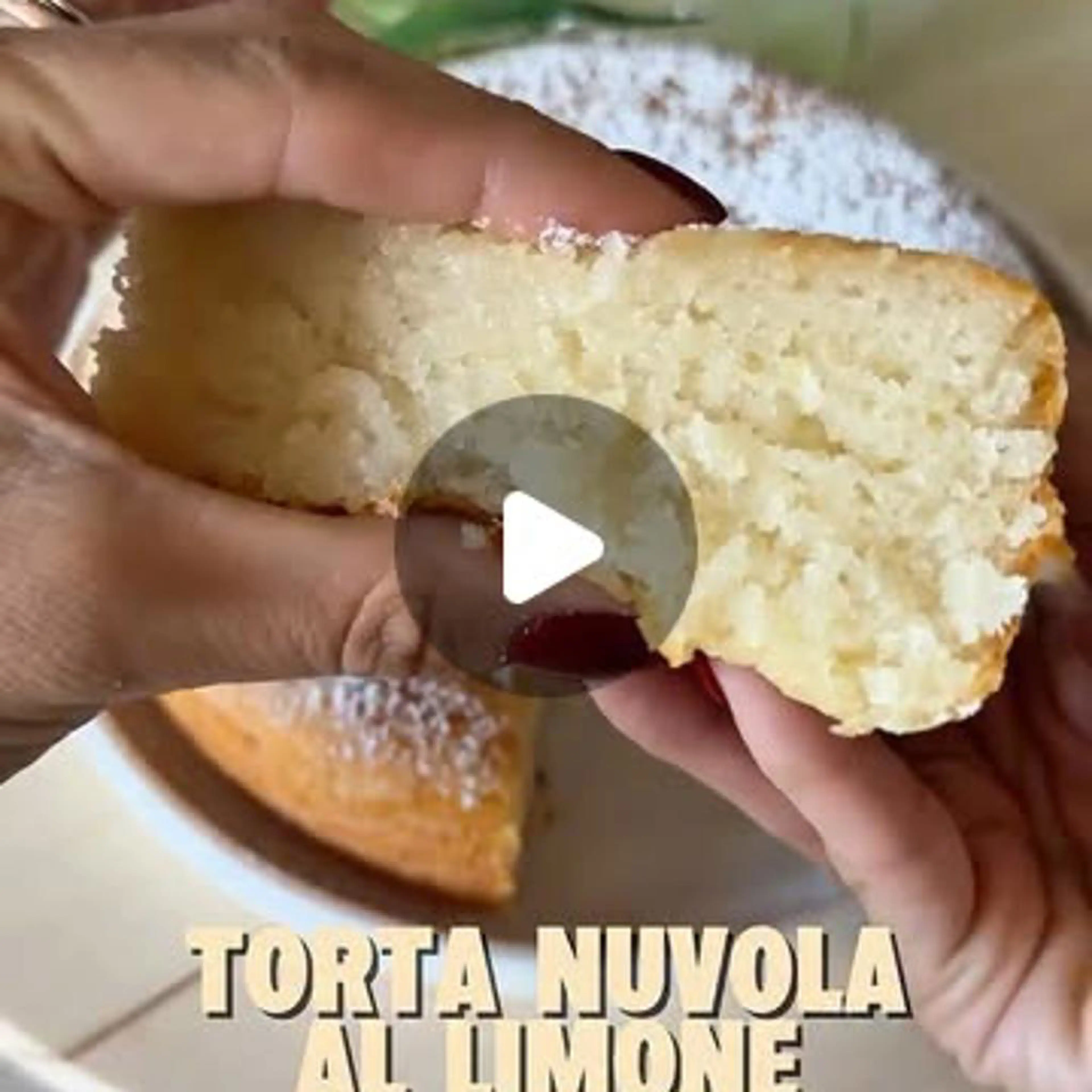 Soft Eggless Lemon Cake